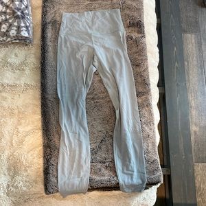 Blue Lululemon Leggings